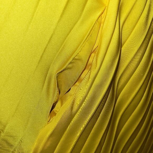 ANTHROPOLOGIE Hutch Halted Pleated Maxi Dress 1X NWT Pockets - Picture 16 of 16